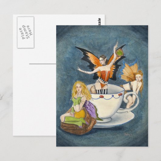 thee met Briefkaart Strumpets (Voorkant / Achterkant)