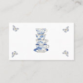 Thee met de moeder om te zijn plaatskaartje (Achterkant)