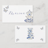 Thee met de moeder om te zijn plaatskaartje (Voorkant / Achterkant)