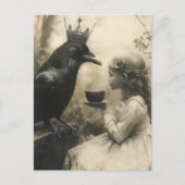Thee met de Royal Raven Briefkaart (Voorkant)