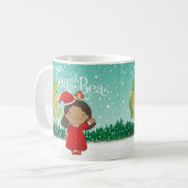 Thee met kerstMok van Bea Koffiemok (Voorkant links)