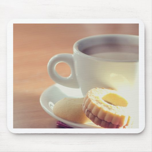 thee met koekjes muismat (Voorkant)