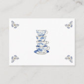 Thee met moeder om luier Raffle Kaart te zijn (Achterkant)