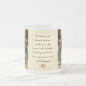 Thee met Poppen Frosted Glass Mok (Center)