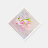  thee met Tulps Bridal Tea Shower Napkins Servet (Hoek)