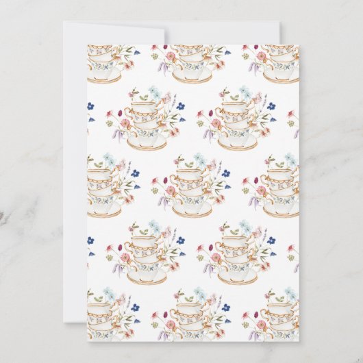 Thee Moederdag Kaart (Achterkant)