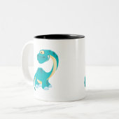 Thee Mok met groene dino (Voorkant links)