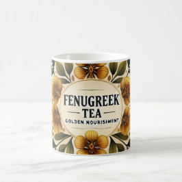 Thee mokkop met vintage fenegriek voor postpartump koffiemok