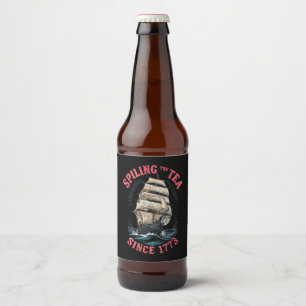 Thee morsen sinds 1773 4 juli bier etiket