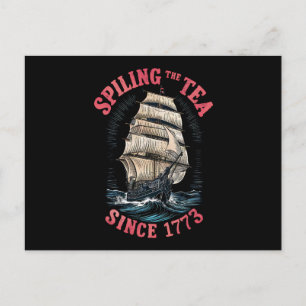 Thee morsen sinds 1773 4 juli briefkaart