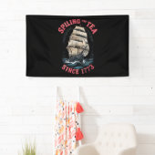 Thee morsen sinds 1773 4 juli spandoek (Insitu)