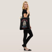 Thee morsen sinds 1773 4 juli tote bag (Op model)
