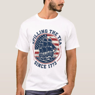 Thee morsen sinds 1773 Boston Tea Party T-shirt