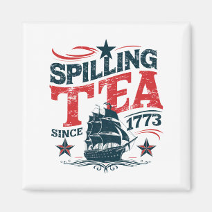 Thee morsen sinds 1773 Leuk 4 juli Magneet