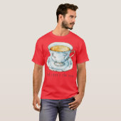 Thee morsen t-shirt (Voorkant volledig)
