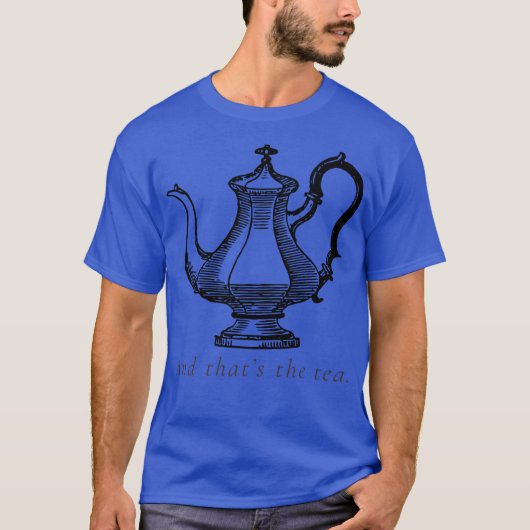Thee morsen t-shirt (Voorkant)