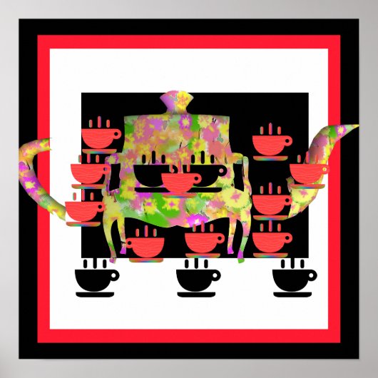 Thee na de lunch poster (Voorkant)