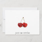 thee of koffie voor Valentijnsdag Kaart (Achterkant)