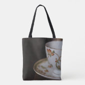Thee op chocolade-Tas Tote Bag (Achterkant)