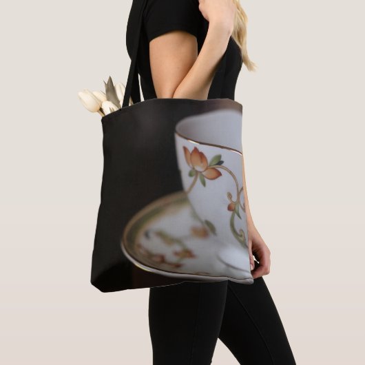 Thee op chocolade-Tas Tote Bag (Dichtbij)