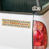 Thee Partij Patriot Bumpersticker (Op Truck)