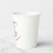 Thee Party Elegante Bruidsdouche Bruidsfeest Papieren Bekers (Links)