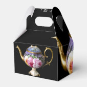 THEE PARTY GUNST BOX (GEVELDOOS STIJL) BEDANKDOOSJES (Achterkant)