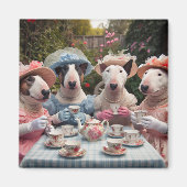 Thee Party met de meisjes Magneet (Voorkant)