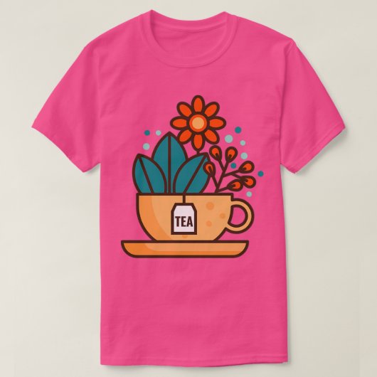 Thee pet t-shirt (Design voorkant)
