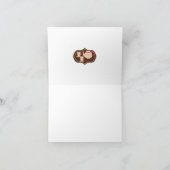 Thee Pot Met Stippen Bedankkaart (Binnen)