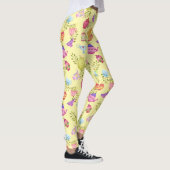 Thee potten en kopjes geel leggings (Rechts)