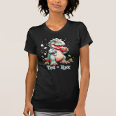 Thee - Rex Dinosaurus Drink Thee T-shirt (Voorkant)