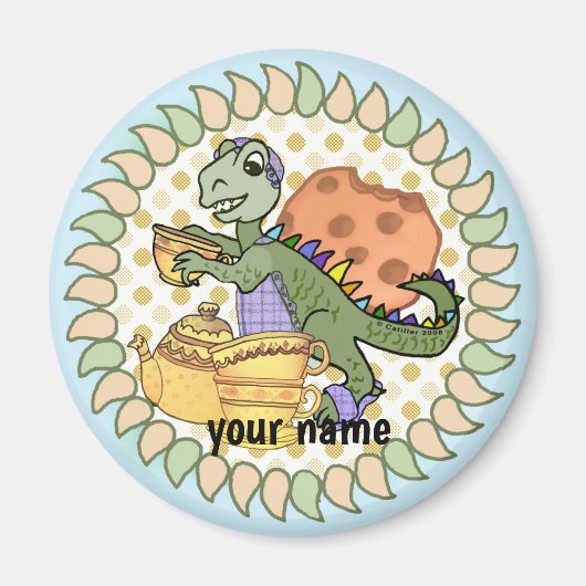 Thee Rex Dinosaurus Magneet (Voorkant)