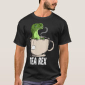 Thee Rex Grappige Rex Dinosaurus Joke Pun Tyrannos T-shirt (Voorkant)