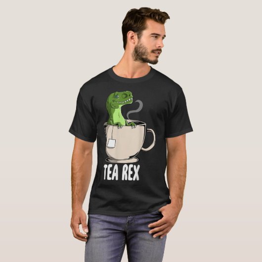 Thee Rex Grappige Rex Dinosaurus Joke Pun Tyrannos T-shirt (Voorkant volledig)