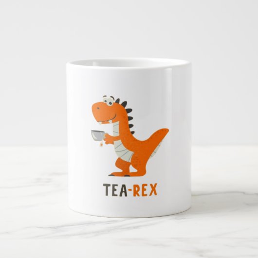 Thee-Rex koffie Grote Koffiekop (Voorkant)