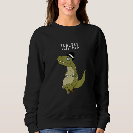 Thee Rex T Rex Dinosaurus Puns Dinosaurus Grappen Trui (Voorkant)
