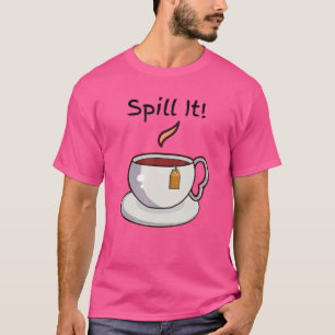 Thee roddels Humoristische Laat het los Drama Dam T-shirt