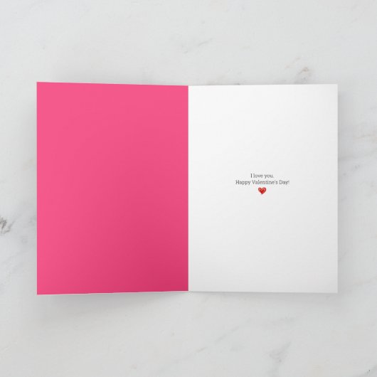 Thee Rozen op Lavendel Moeder Valentijn Kaart (Binnen)