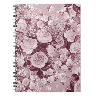 Thee Rozen: Waterverf boeketpatroon. Notitieboek