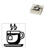 thee rubberstempel (Gestempeld)