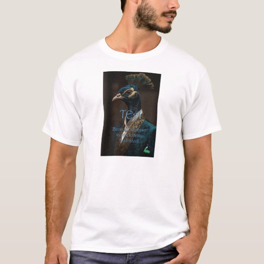Thee & sarcasme t-shirt (Voorkant)