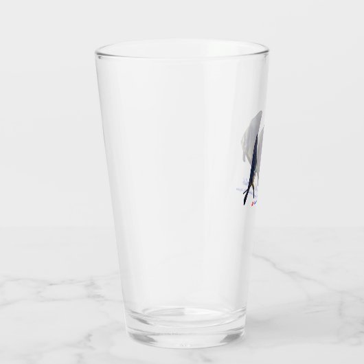 Thee Schattigee Longfin Batfish Glas (Rechts)