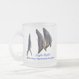 Thee Schattigee Longfin Batfish Matglas Koffiemok