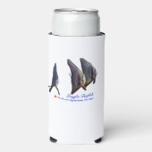 Thee Schattigee Longfin Batfish Seltzer Blikjeskoeler (Seltzer Voorkant)