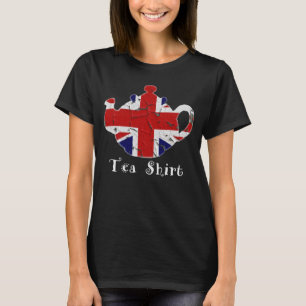 Thee-shirt Britse UK Theepot T-Shirt