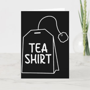 Thee Shirt Thee Zak Grappig Humor Ontwerp Kaart