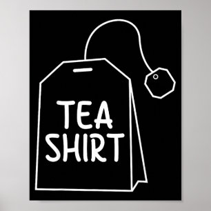 Thee Shirt Thee Zak Grappig Humor Ontwerp  Poster