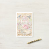 Thee-tastische Notities | Cute Theepot Woordspelin Post-it® Notes (Op bureau)