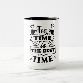 thee tijd is de beste tijd - Sip en Savor Mok